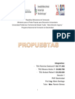 Propuestas