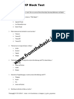 JKP Mock Test Questions & Answers