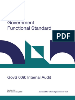 GovS 009 Internal Audit