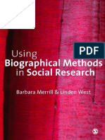 Barbara Merrill, Linden West - Using Biographical Methods in Social Research (2009)