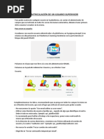 Creación y Matriculación de Un Usuario Supervisor IOMAD