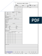 Process Data Sheet Vessels: Plant: TAG Project: Unit: Doc. Type: Progr: Rev. Sheet OF Date