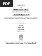 Tokiyo Olimpics 2020 Project