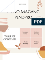 Pleno Magang Pendpro