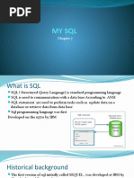 Chapter 7 SQL