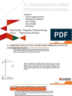 Kelompok 4 Dimensi, Problema Utama Dan Pertumbuhan Ekonomi Kawasan