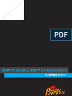 Download Support Guide - How to Install Unity 3 Webplayer RV 4 by Setan Saga SN56694299 doc pdf