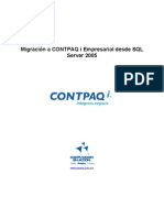 Migración A CONTPAQ I Empresarial Desde SQL Server 2005 Express