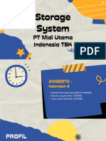 Storage System PT Midi Utama Indonesia TBK
