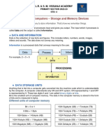 Chapter 1: Computers - Storage and Memory Devices