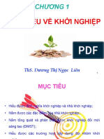 Chương 1 - Giới Thiệu Về Khởi Nghiệp