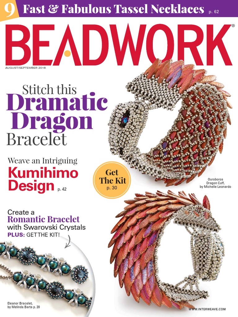 Beadwork - August September 2018, PDF, Beadwork