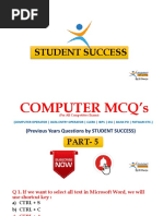 Computer MCQ Part 5 Student Success