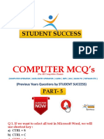 Computer MCQ Part 5 Student Success
