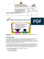 Historia y Geografía: Recursos naturales renovables vs no renovables