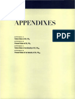 Appendixes For Time Value