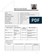2.1 CV Template For Students