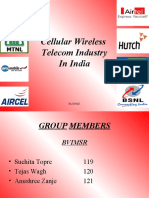 Cellular Wireless Telecom Industry in India: Bvimsr