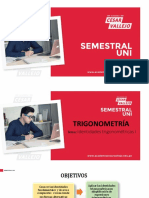 Semestral Uni - Semana 4 - Trigonometría