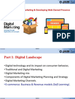 Module 1: Digital Marketing & Developing Web Owned Presence: Dr. A S Iyer 1