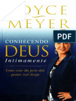 Resumo Conhecendo Deus Intimamente Joyce Meyer