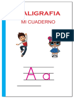 Caligrafía Niños 2