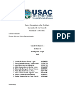 Guía de Trabajo No 1 sobre Tasas, Contribuciones Especiales y Parafiscalidad