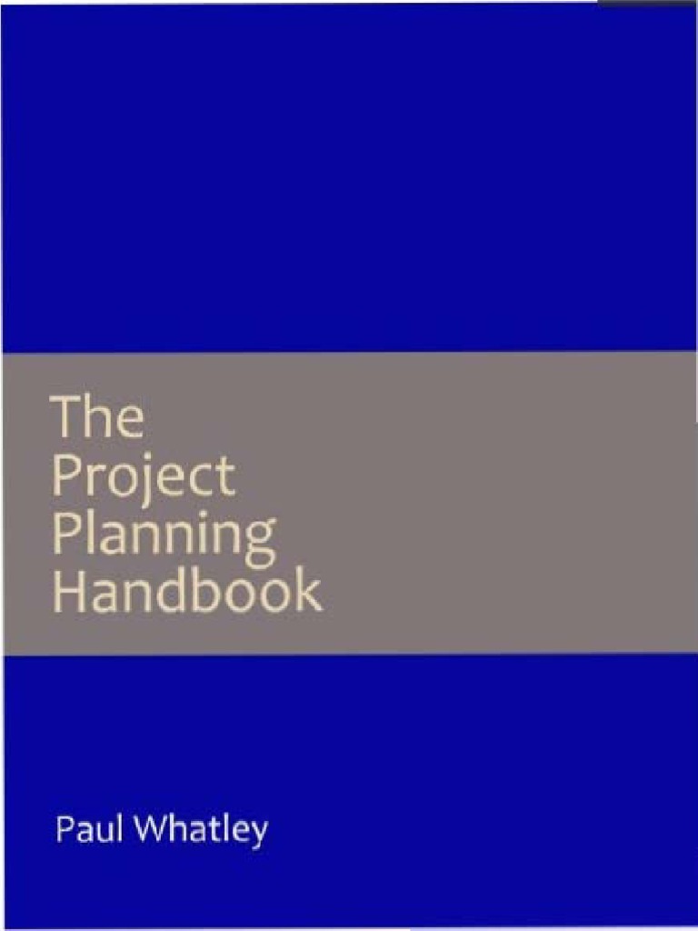 The Project Planning Handbook PDF Project Management Business