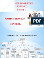 SESIÓN #1 - Administración