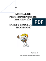 Safety Procedures Handbook-Manual de Procedimientos de Preve