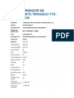 TRASNFORMADOR DE AISLAMIENTO TRIFASICO 15KVA