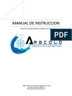 Manual de Instruccion: Sistema de Automatización de Planta de FRIO