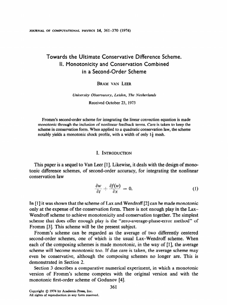Towards The Ultimate Conservative Difference Scheme. II. Monotonicity ...