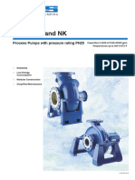 Series BK and NK: Process Pumps With Pressure Rating PN25