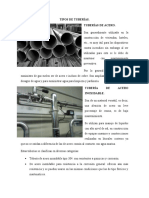 Tipos de Tuberías