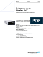 Transmisor Indicador de PH Liquine CM14