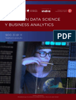 Máster en Data Science Y Business Analytics: Teléfono Gratuito