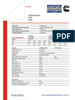 Cummins C33D5 Data Sheet