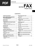 Front Axle: Section