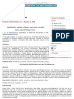 3 Globalización - Aspectos Políticos, Económicos y Sociales