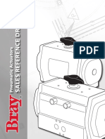 Dimensiones de Referencia Actuador Neumático Bray S92-93