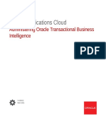 Administering Oracle Transactional Business Intelligence