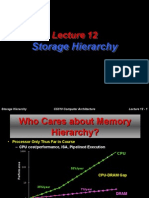 Storage Hierarchy Storage Hierarchy
