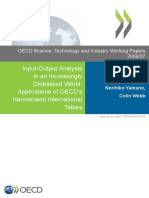 Input-Output Analysis in An Increasingly Globalised World: Applications of OECD's Harmonised International Tables