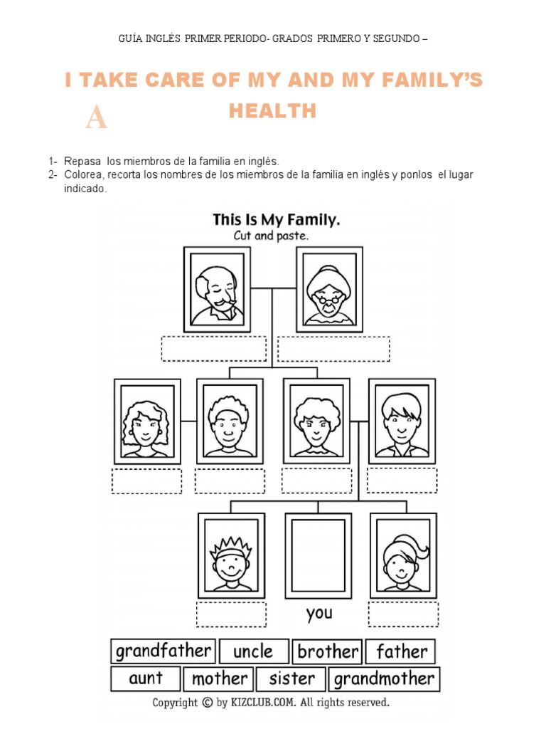 GUIA INGLÉS PRIMER PERIODO PRIMERO y Segundo PDF