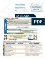 La sílaba: aspectos conceptuales y estructurales