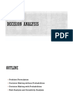 Decision Analysis'