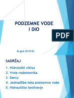 Podzemne Vode - PREZENTACIJA Online - I DIO - 219 - 20