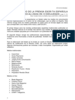 Listado de la prensa escrita española especializada en el sector de los videojuegos (ver. 1.1)