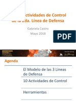 Las 10 Actividades de Control de La 2LD - Gabriela - Castro